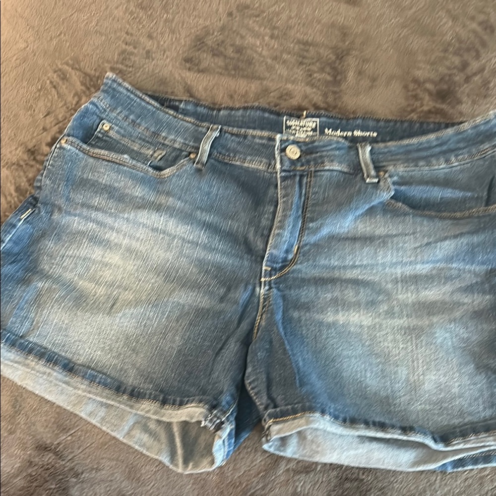 Signature by Levi Strauss Women's Blue Jean Shorts